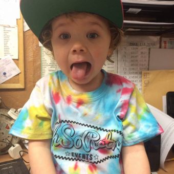 Kids Tie Dye Tshirt - Image 3