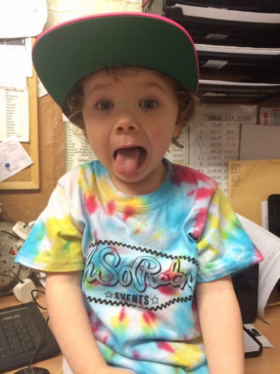 Kids Tie Dye Tshirt - Image 3