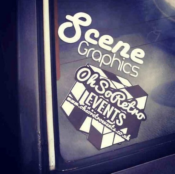 Rubik Cube Logo Vinyl 5"