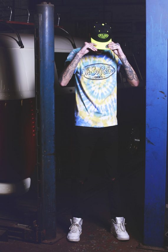 Tie Dye Oval Logo TShirt - Image 2