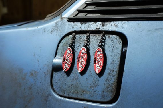 #OhSoRetro Oval Logo Keyring - Image 6
