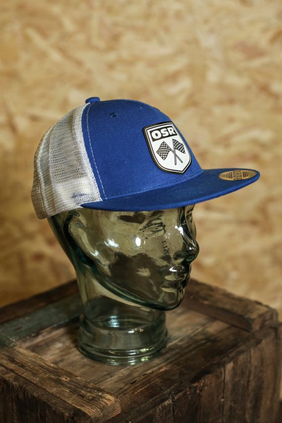 OSR Flag Leather Patch Trucker Caps (Various Colours) - Image 3