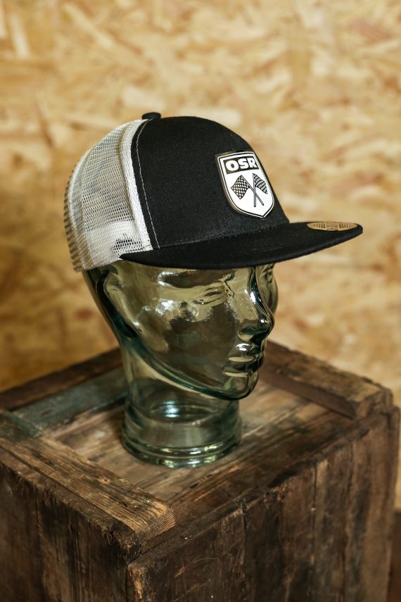 OSR Flag Leather Patch Trucker Caps (Various Colours) - Image 7