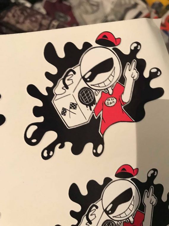 Anime Boom Box Vinyl 100mm