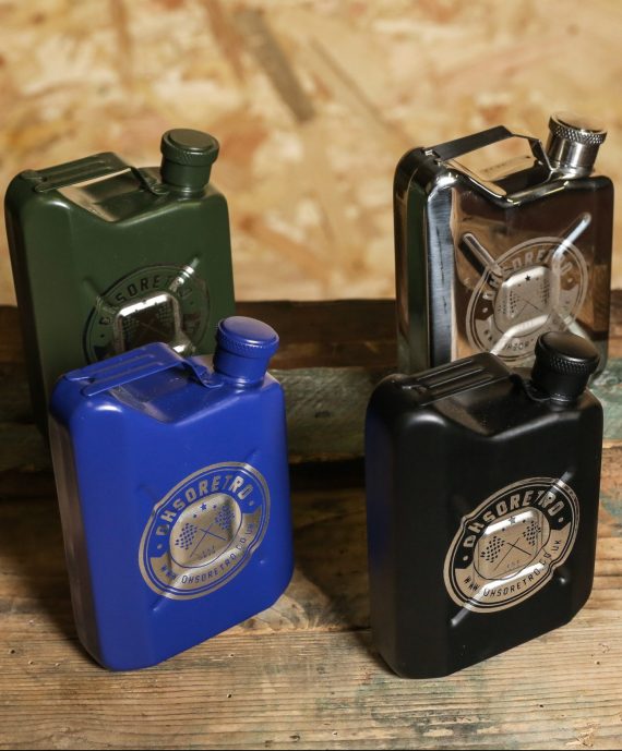 Petrol Can Hip Flask (4 Colours Available)
