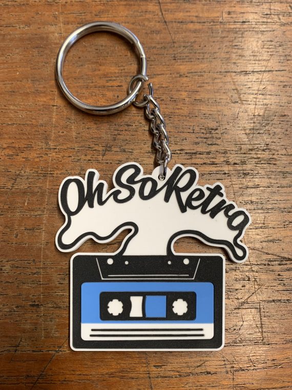 Cassette #OhSoRetro Keyring