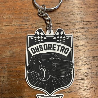 Mini Clubman #OhSoRetro Keyring