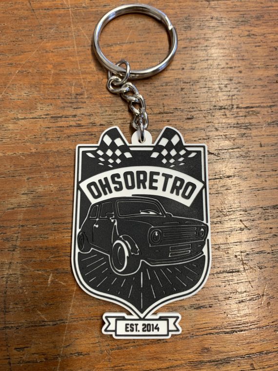 Mini Clubman #OhSoRetro Keyring