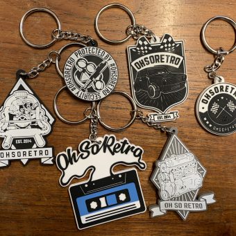 Security Logo #OhSoRetro Keyring - Image 2