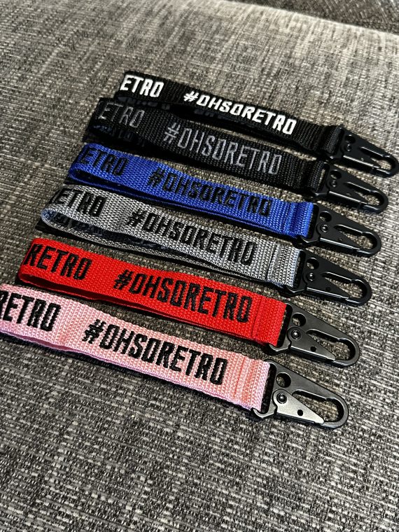 #OhSoRetro Embroidered Shorty Lanyards - Image 2