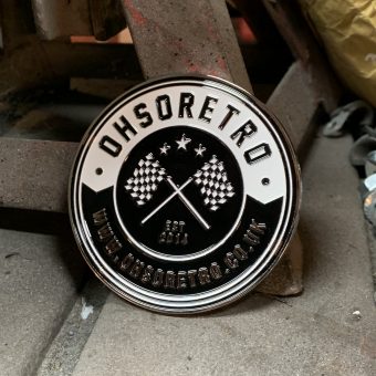 Round Logo Enamel Grill Badge - Image 8
