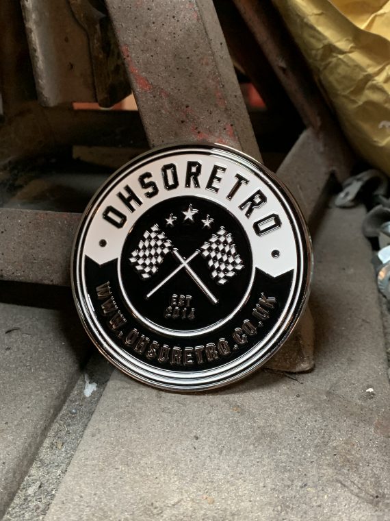Round Logo Enamel Grill Badge - Image 8