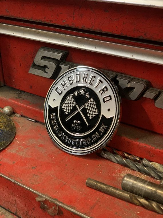 Round Logo Enamel Grill Badge - Image 7