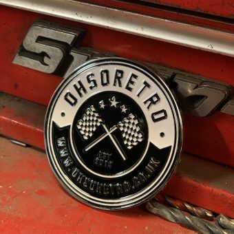 Round Logo Enamel Grill Badge - Image 3