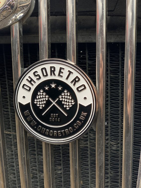 Round Logo Enamel Grill Badge - Image 2