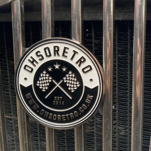 Round Logo Enamel Grill Badge - Image 2