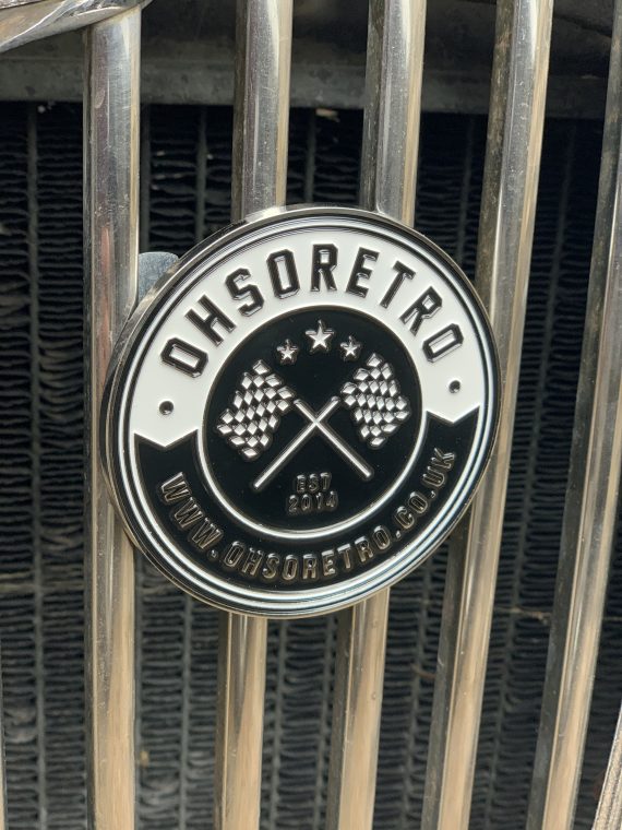 Round Logo Enamel Grill Badge - Image 10