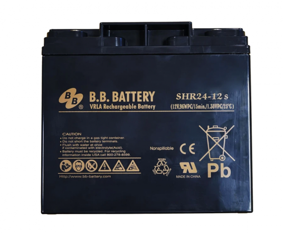 Portable Power 12 volt DC SHR24ah (Perfect for Portable Power 1700/1700RC/1800RC)
