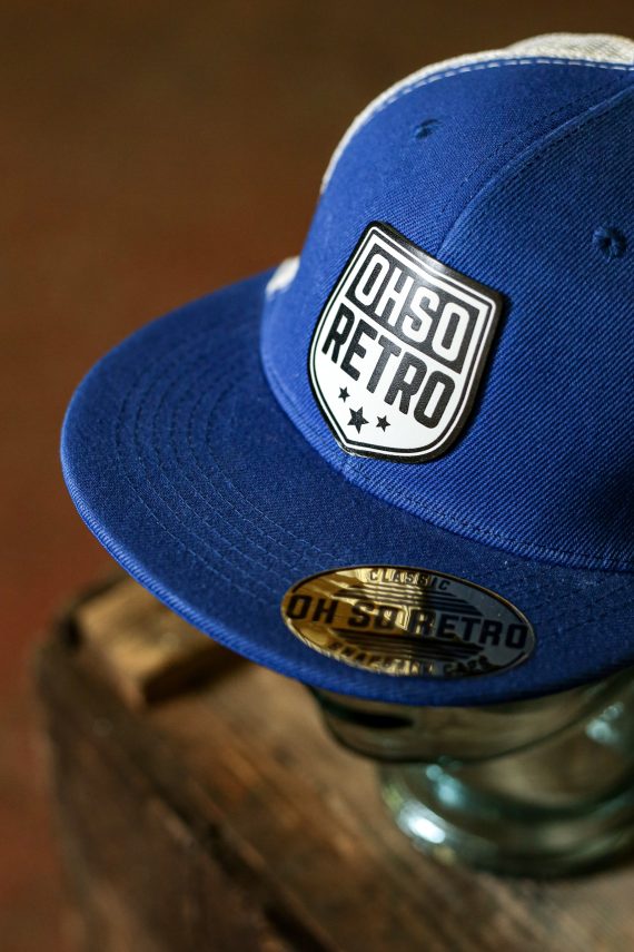 OhSoRetro Crest Leather Patch Trucker Caps (Various Colours) - Image 2