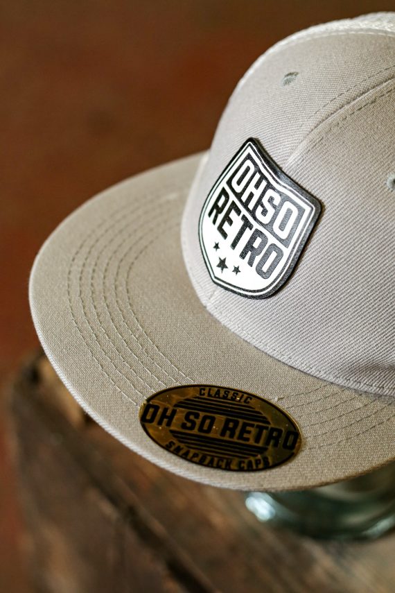 OhSoRetro Crest Leather Patch Trucker Caps (Various Colours) - Image 4