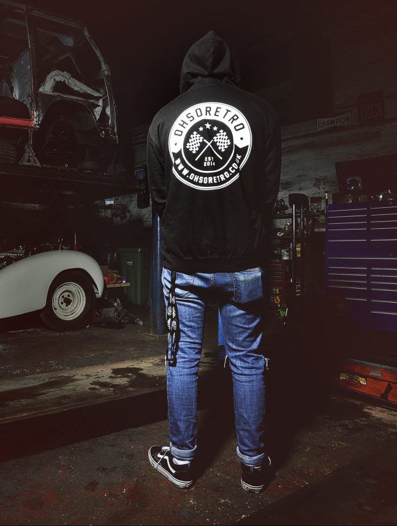 OhSoRetro Round Logo Zip Hoody