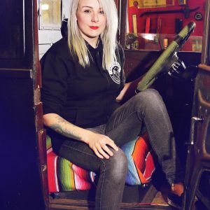 OhSoRetro Round Logo Zip Hoody - Image 4