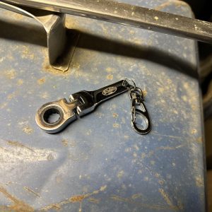 10mm Ratchet Spanner Keyring - Image 3