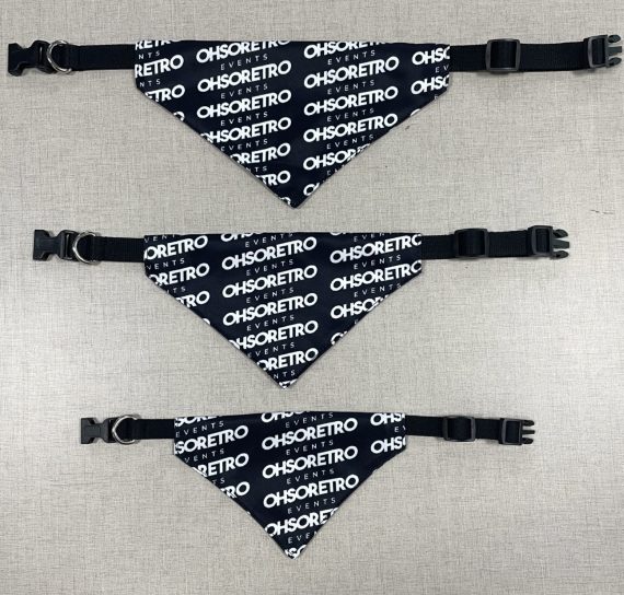Repeat Pattern Dog Bandana - Image 3