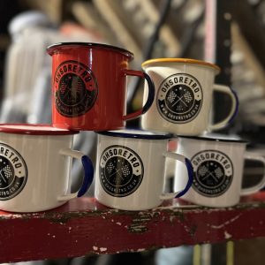 Round Logo Enamel Mugs - Image 5