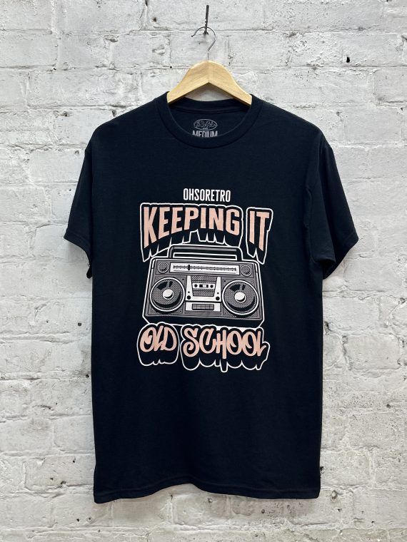 Keeping it Old School Boom Box Tshirt