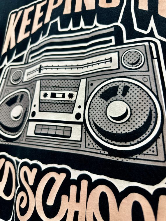 Keeping it Old School Boom Box Tshirt - Image 6