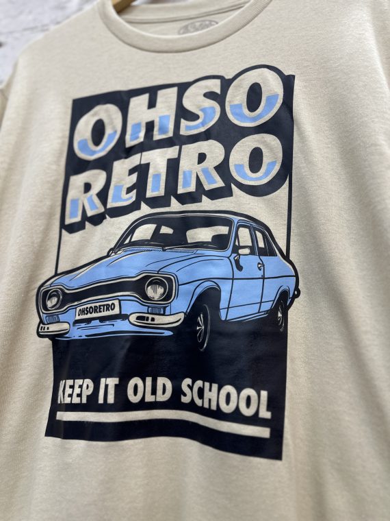Keep It Old School Mk1 Escort Tshirt - Image 7