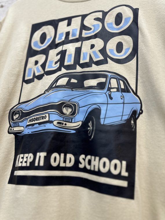 Keep It Old School Mk1 Escort Tshirt - Image 2