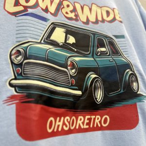 Little, Low, Wide Mini Tshirt (Blue or Grey) - Image 7