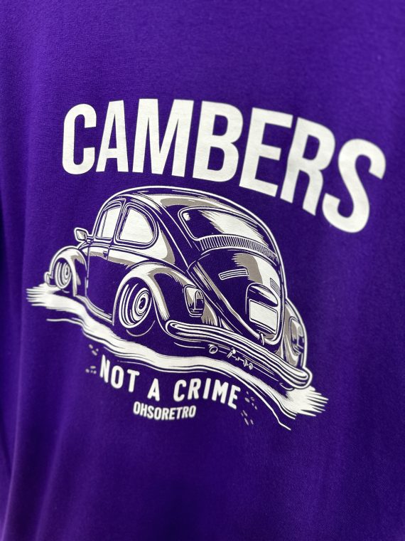 Cambers Not A Crime Beetle Tshirt (Black or Purple) - Image 18