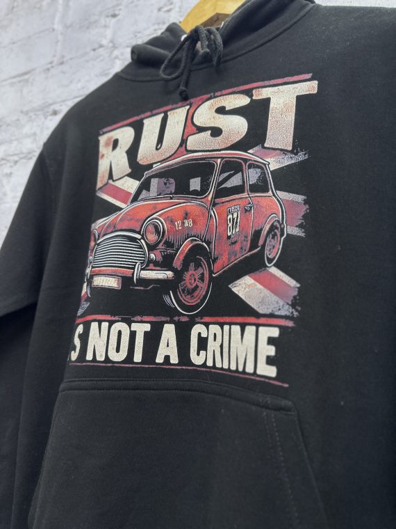 Rust Is Not A Crime Mini Hoody - Image 7