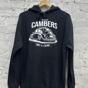 Cambers Not A Crime Beetle Hoody (Black or Burgundy) - Image 8