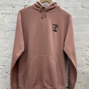 Sparky Logo Dusty Pink Hoody - Image 5